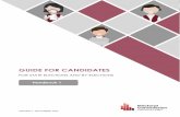 GUIDE FOR CANDIDATES - Electoral Commission of Queensland · 2020. 10. 5. · Candidates and their agents have a responsibility to familiarise themselves with all relevant and current