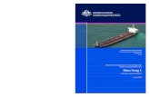 ATSB TRANSPORT SAFETY REPORT Marine Occurrence … · 2011. 4. 13. · ATSB TRANSPORT SAFETY REPORT . Marine Occurrence Investigation . MO-2010-003 . No. 274 . Final . Independent