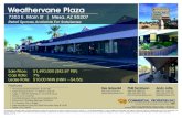 Weathervane Plaza - LoopNet · 2018. 8. 13. · Andy Jaffe 480.214.1132 (D) 602.330.8777 (M) ajaffe@cpiaz.com The information contained herein has been obtained from various sources.