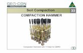 33 - Compaction Hammers for QMRD - Geo-Con Products · 2019. 8. 19. · Compaction Hammers with ‘V-Grips’ for QMRD Testing Equipment for the Construction Industry. AUSTRALIAN