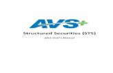 Structured Securities (STS) · 2016. 4. 21. · 2015 STS User’s Guide Last Updated: April 21, 2016 insurance company client that has not paid its 2015 Structured Securities modeling