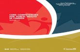 CORE COMPETENCIES FOR PUBLIC HEALTH IN CANADA€¦ · TopromoteandprotectthehealthofCanadiansthroughleadership,partnership,innovation andactioninpublichealth. —PublicHealthAgencyofCanada