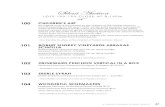 Silent Auction - Triangle Wine Experience...147 CHATEAU DE BEAUCASTEL & TABLAS CREEK Château de Beaucastel Châteauneuf-du-Pape Rhone Blend 2004 – 3 bottles Tablas Creek Vineyard