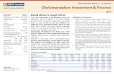 RESULTS REVIEW 3QFY1 931 JAN 201 Cholamandalam … › hsl.docs › Cholamandalam Finance - 3QF… · growth, led by an uptick in disbursals and a tight leash on asset quality are