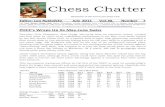 Chess Chatter · 2011. 6. 19. · 1 Chess Chatter Newsletter of the Port Huron Chess Club Editor: Lon Rutkofske July 2011 Vol.30. Number 7 The Port Huron Chess Club meets Thursdays,