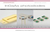 Selection guide - July 2012 InGaAs photodiodesInGaAs ... › astronomy › catalog › ssp › pdf › ...Selection guide - July 2012 Near infrared detectors with low noise and superb