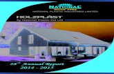 Since 1952 NATIONAL PLASTIC INDUSTRIES LIMITED · 2015. 9. 1. · Ketan V. Parekh (Jt. Managing Director) Dhirajlal J. Shanghavi (Director) Ashwin J. Goradia ... 1 to B – 7 Industrial