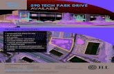 290 TECH PARK DRIVE AVAILABLE - LoopNet · 2019. 10. 17. · 290 tech park drive available property highlights: • available for build-to-suit • up to 50,000 sf • 4.47 acres