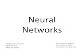 Neural’ Networks’ - Bryn Mawr...Neural’ Networks’ Some material adapted from lecture notes by Lise Getoor and Ron Parr Adapted from slides by Tim Finin and Marie desJardins.2