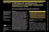 Open Access Protocol Diagnostic and Prognostic Biomarkers in the Rational Assessment … · Diagnostic and Prognostic Biomarkers in the Rational Assessment of Mesothelioma (DIAPHRAGM)