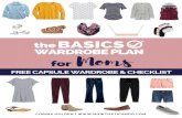 What This is About - Easy Fashion for Moms · The Visual Capsule List The picture of the pieces provided in the visual list are only examples. Focus on the details written beside