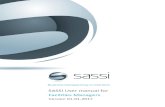 SASSI User manual for Facilities Managers · 2017. 1. 4. · SASSI User manual for Facilities Managers User manual for SAM_010117.docx Published January 4, 2017, SASSI Web Pty Ltd