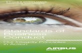 Airbus - Home - Standards of Business Conduct · 2017. 12. 14. · common ethics and compliance issues and set forth the mutual rights and obligations of our employees and the Airbus