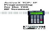 ActiveX TCP/IP Programming for the 700 RF Terminal › manuals › tcpipprog.pdfPromptNET TCP/IP Active X Control PromptNET/ActiveX is a drop in COM component that allow programmers