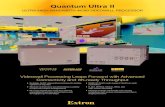 Quantum Ultra II - Brochurebrochure. OVERVIEW – QUANTUM ULTRA II 610 6U, 10-slot card frame Supports videowalls up to 36 screens in size. Additional processors can be configured
