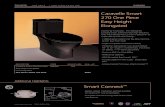 TOILETS ONE PIECE 1.28/0.8 GPF (4.8/3 LPF) CANADA · 2020. 2. 5. · Caroma International Pty Ltd. ABN 90 35 053 413 157 Caravelle Smart One Piece Easy Height Elongated 1.28/0.8 gpf