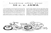 JAWA 50cc Workshop Manual 002a....JAWA 25 In order to gain both halves of the front be opened 1). shroud inspection The nxov H. (Fi . 2). type c. c. Jawa used to be fitted to 50 models.