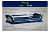 Tool Taco - Farnell · Tool Taco Large opening - easy access to contents Large handle - easy carrying 4 Large & robust hooks for mouting of shoulder strap, gloves, mask etc. Unique