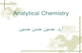 Analytical Chemistry نيسح نسح نيسح .د.أun.uobasrah.edu.iq/lectures/11799.pdfPrecipitation titration Titrations with precipitating agents are useful for determining certain