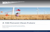 A 100 Percent Clean Future - Trumps Broken Promises€¦ · The authors would like to thank contributing authors Rick Duke, Peter Hansel, Matt Lee Ashley, Kate Kelly, Sally Hardin,