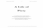 A Life of Piety - WordPress.com · 2013. 11. 8. · He delivered this discourse in Masjid-e-Ashraf on Friday 5 Shawwal 1414 A.H. (18 March 1994). ). Brother Suhail Ahmad transcribed