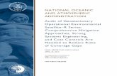 Audit of Geostationary Operational Environmental Satellite–R … · 2017. 6. 5. · Satellite– R Series: Comprehensive Mitigation Approaches, Strong Systems Engineering, and Cost