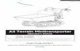 Operator’s Manual - Tooled-Up.com · 2014. 5. 2. · operator’s manual before using this unit. Take special care to heed the cautions and warnings. The four-speed gearbox, three