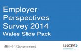 Employer Perspectives Survey 2014 - GOV.UK · Wales Slide Pack Employer Perspectives Survey 2014. Chapter 1: Background and Introduction 2. Overview of EPS 2014 EPS 2014: 18,059 telephone