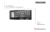4100ES Fire Alarm System - Interamsainteramsa.com/downloads/Operacion_4100ES.pdf · 2017. 10. 12. · The Simplex 4100ES Fire Alarm Control Panel (FACP) has three general functions.
