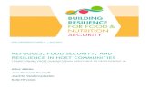 REFUGEES, FOOD SECURITY, AND · 2020. 4. 4. · refugees on host communities and on their food security is unequally distributed among the local population. Locals with better ex