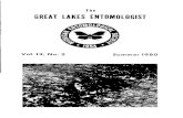 The GREAT LAKES ENTOMOLOGIST · 2014. 12. 9. · THE GREAT LAKES ENTOMOLOGIST CORlXlD TRANSIENTS ON STREAM RIFFLES (HEMIPTERA: CORIXIDAE)' Ralph D. ~toaks.~ Joe K. eel,^ and Richard