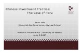 Chinese Investment Treaties: the Case of PeruUkraine United States Canada Venezuela Ecuador Czech Republic Mexico Argentina. Respondent States by Region in ICSID Arbitrations (Concluded