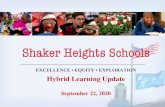 Hybrid Learning Update - BoardDocs, a Diligent Brand€¦ · Learning & Teaching Dr. Marla Robinson Chief Academic Officer Ms. Elizabeth Kimmel Director of Exceptional Children Ms.