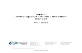 WM-III Wind Speed / Wind Direction Sensor - Climatronics Corp. Manuals/M102083-9800,DWG,PL.… · Climatronics Corp. 140 Wilbur Place Bohemia, NY 11716 . Page 3 ISO 9001:2000 Certified