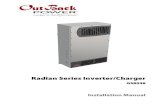 Radian Series Inverter/Charger - altE Store · 2011. 8. 31. · This manual contains important safety instructions for the Radian Series Inverter/Charger. Read all instructions and