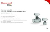 Control valve RV Control valve with solenoid valve RVS...RV, RVS · Edition 02.18 4 Application 1VS .2 R The RVS also features an integrated safety shut-off valve so that the gas can