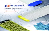 Water Treatment - Fileder Filter Systems...Potassium Permanganate Solvents Sulphonated Oils Tannins Acetic Acid Detergents Heavy Metals Hydrogen Sulfide Plating Wastes Soap 16 www.˜leder.co.uk
