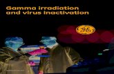 Gamma irradiation and virus inactivation · 2020. 5. 7. · Gamma irradiation basics 3 Radiation sterilization for health care products Written by Fairand, B. P., reprinted with permission