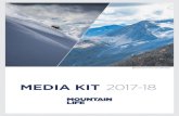 MEDIA KIT 2017-18 · 2017. 8. 10. · FOXRACING.COM/CA CLIMB SEE PEDAL FEEL BREATHE HEAR DESCEND FLOW GENUINEGUIDEGEAR.COM/LESSONS Indulge in fabled Kootenay cold smoke through the