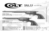 SAAdocs.a-alvarez.com/manual-Colt-Peacemaker-PB129.pdf5 DESCRIPTION 5.8312 5.8334 5.8335 5.8336 CO 2 revolver / 12 g CO 2 capsule 4.5 mm (.177) Steel BBs 6 rounds (BBs) < 3 J up to