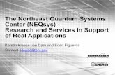 The Northeast Quantum Systems Center (NEQsys) - Research and … · 2018. 12. 6. · Foundations of Quantum Computing for Gauge Theories and Quantum Gravity • Develop fundamental