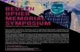 REUVEN OPHER MEMORIAL SYMPOSIUM · MEMORIAL SYMPOSIUM There is no registration fee. There will be no registration form and everybody is welcome to participate. Title: Reuven7 Created