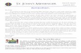 St. John’s Messenger Volume I5, Issue 9storage.cloversites.com/stjohnsunitedmethodist1/...The family of George Brigman. They have joined the Church Triumphant. Join Us! New fellowship