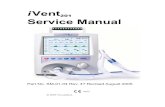 iVent201 Service Manual - ray tennenbaum's text€¦ · Manual in their entirety to familiarize yourself with all Cautions and Warnings. Manufacturer’s Address VersaMed Medical