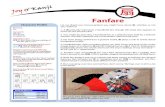 Fanfare - Joy o' Kanji€¦ · Because 扇 is Joyo and 煽 is not, the Japanese typically use 扇 in the verbs in which these characters appear. However, people who know the earliest