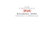 Diablo 300 manual v. 1 Diablo manual - DEROUET · 2015. 11. 27. · Introduction Welcome to the global family of proud owners of fine audio components from Gryphon Audio Designs of