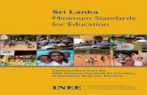 Sri Lanka · 2019. 12. 19. · Sri Lanka only recently emerged from several decades of separatist ethnic conflict that had profound impacts on the education of children affected by
