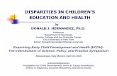 DISPARITIES IN CHILDREN’S EDUCATION AND HEALTHhealthpolicy.unm.edu/sites/default/files...Percent Not Reading Proficiently, by Race-Ethnicity & Home Language U.S. 4th Grade Students: