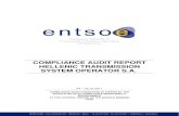 COMPLIANCE AUDIT REPORT - ENTSO-E · 2020. 5. 7. · HTSO was excellently prepared for the audit. All necessary documentation was easily available. This has significantly eased the