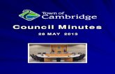 MEETING OF COUNCIL...• 31 residents of Forview Road, Mount Claremont COUNCIL MINUTES TUESDAY 28 MAY 2013 H:\Ceo\Gov\Council Minutes\13 MINUTES\May 2013\A Council Front.docx 3 Moved